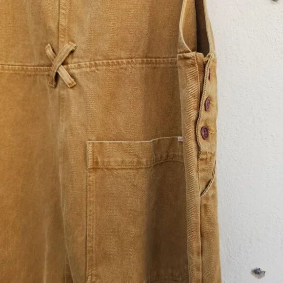 Alex Mill Denim Jumpsuit‎ khaki Overalls